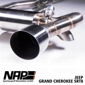 NAP Klappenauspuff Jeep Grand Cherokee SRT8